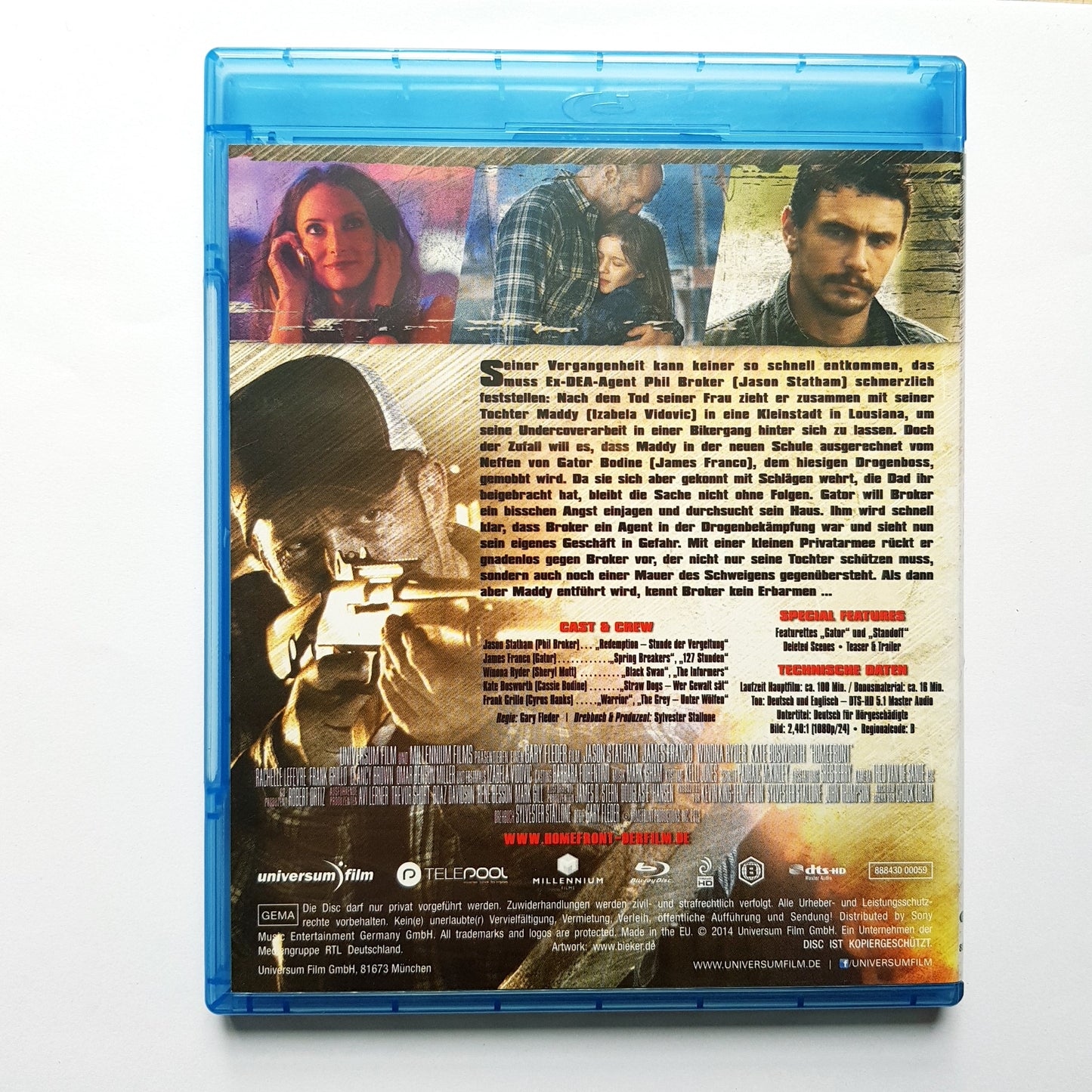 Homefront - Jason Statham - Blu Ray Zustand sehr gut