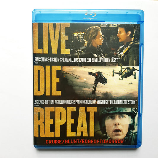 Edge of Tomorrow - Live Die Repeat - Tom Cruise - Blu Ray Zustand sehr gut