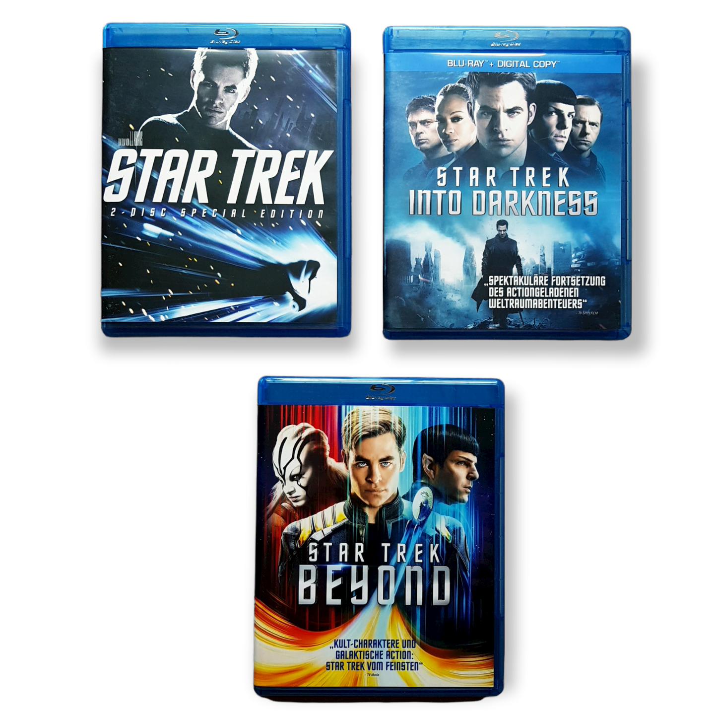 Star Trek + Into Darkness + Beyond - Blu Ray Zustand sehr gut