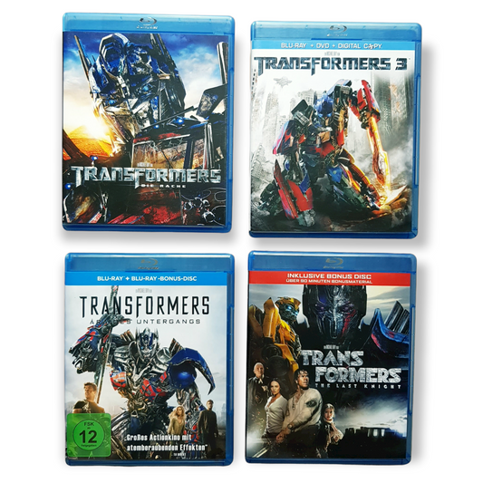 Transformers (4 Teile) - Blu Ray Zustand sehr gut