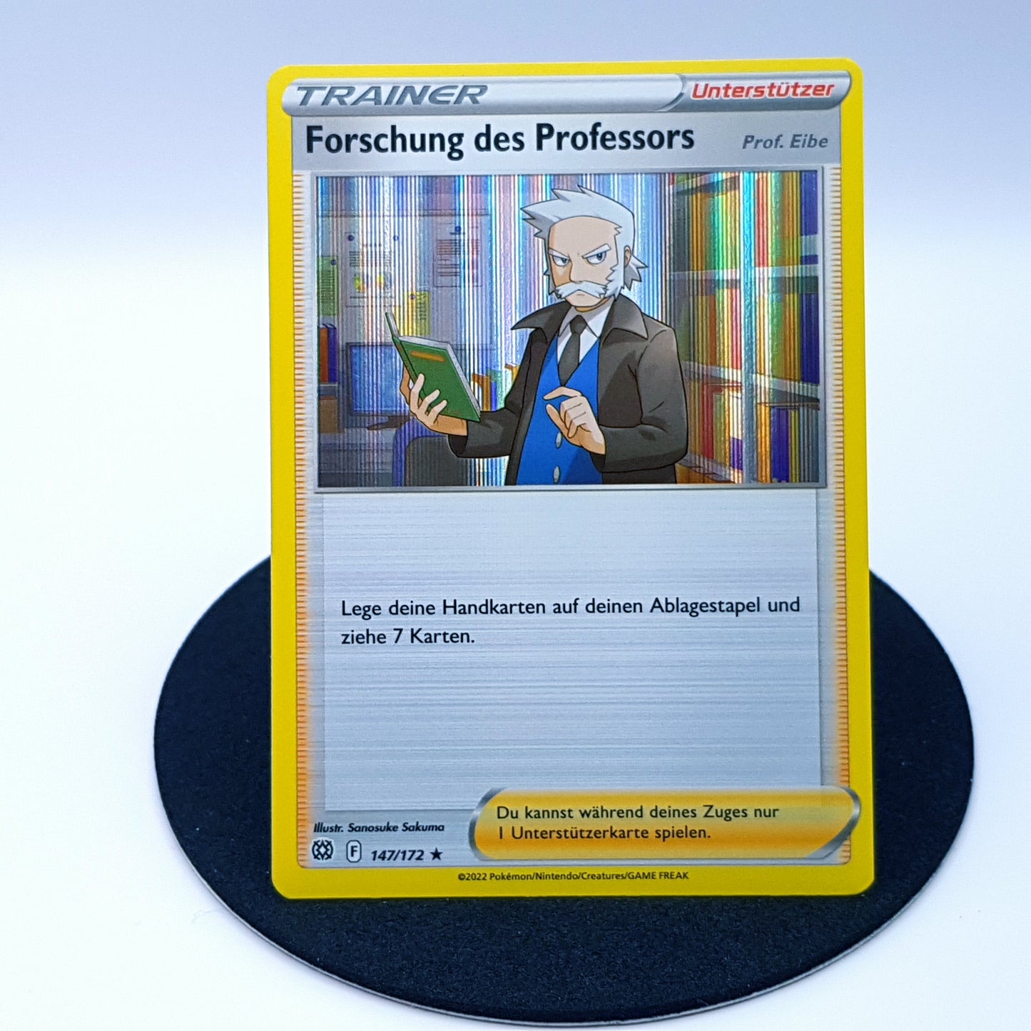 Forschung des Professors 147/172 rare holo SWSH Strahlende Sterne 2022 Pokemon