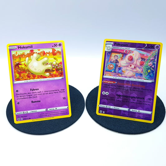 Hokumil 070/172 Pokusan 071/172 rare holo SWSH Strahlende Sterne 2022 Pokemon