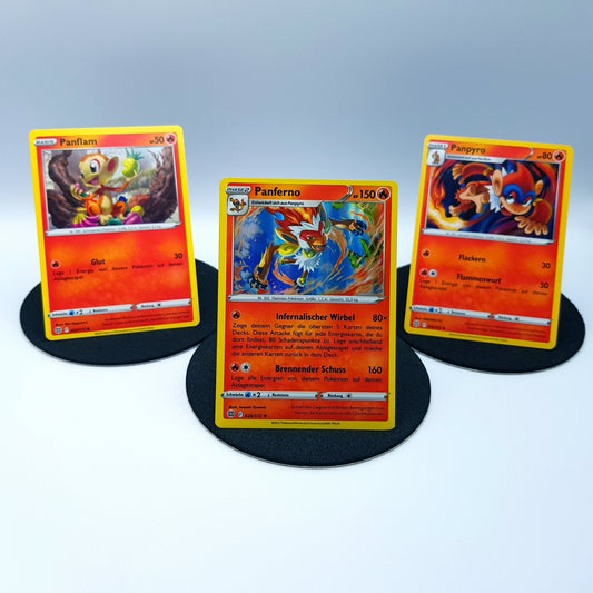 Panflam 024/172 Panpyro 025/172 Panferno 026/172 rare holo SWSH 2022 Pokemon