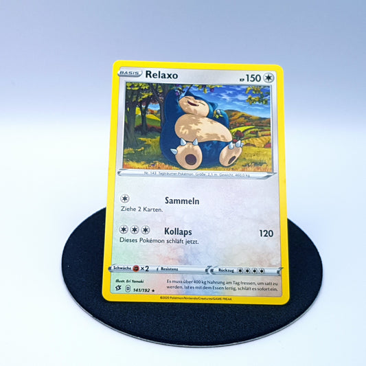 Relaxo 141/192 rare Schwert & Schild Clash der Rebellen 2020 Pokemon