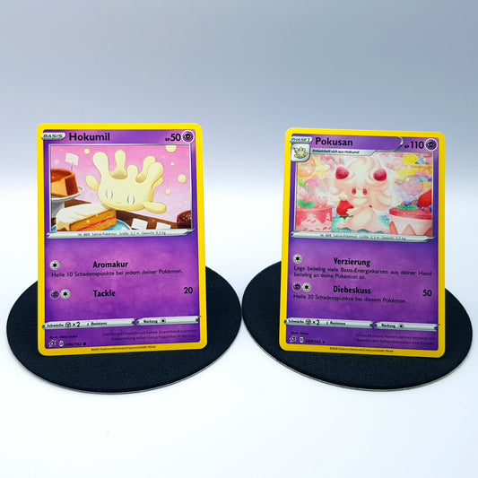 Hokumil 086/192 Pokusan 087/192 rare SWSH Clash der Rebellen 2020 DE Pokemon