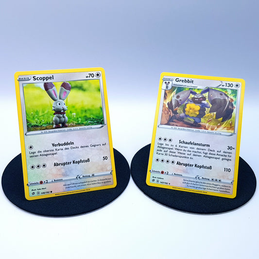 Scoppel 146/192 Grebbit 147/192 rare SWSH Clash der Rebellen 2020 DE Pokemon