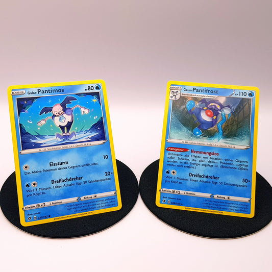 Pantimos 037/192 Pantifrost 038/192 rare SWSH Clash der Rebellen 2020 DE Pokemon