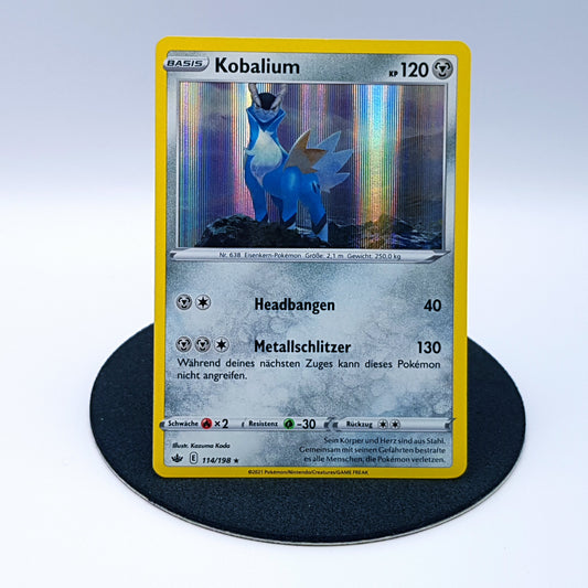 Kobalium 114/198 rare holo Schwert & Schild Schaurige Herrschaft 2021 Pokemon