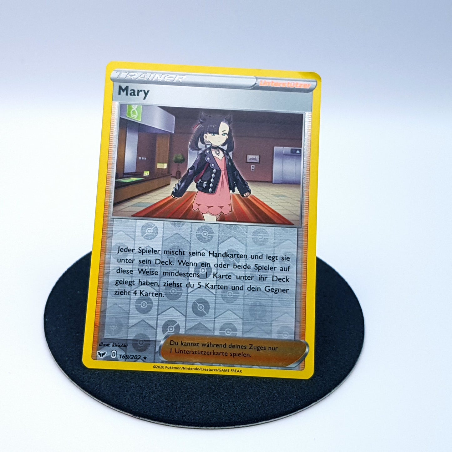 Mary 169/202 rare reverse holo Schwert & Schild 2020 DE Pokemon