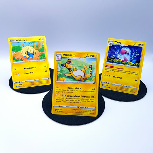 Voltilamm 054/203 Waaty 055/203 Ampharos 056/203 rare Drachenwandel Pokemon