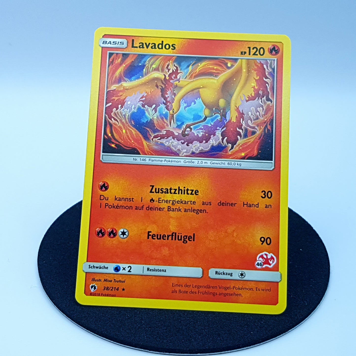 Lavados 38/214 rare holo Sonne & Mond Echo des Donners 2018 DE Pokemon