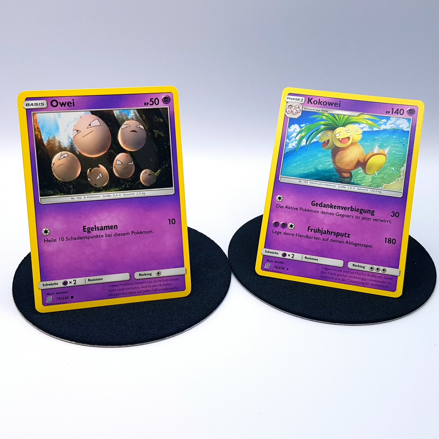 Owei 73/236 Kokowei 74/236 rare Sonne & Mond 2019 DE Pokemon