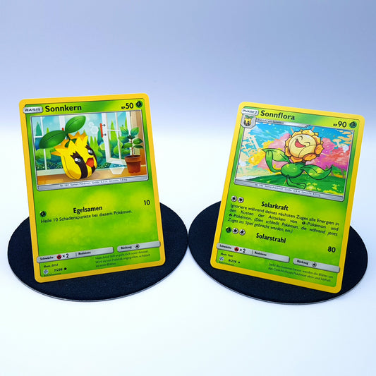 Sonnkern 7/236 Sonnflora 8/236 rare Sonne & Mond 2019 DE Pokemon