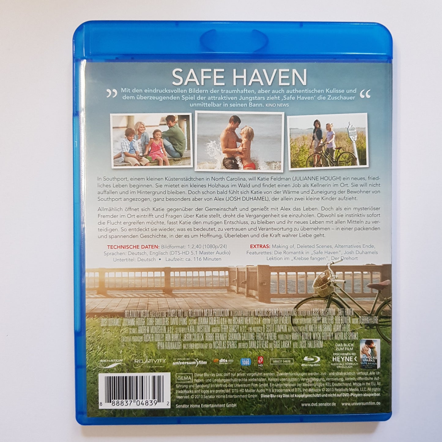 Safe Haven - Wie ein Licht in der Nacht - Blu Ray Zustand sehr gut