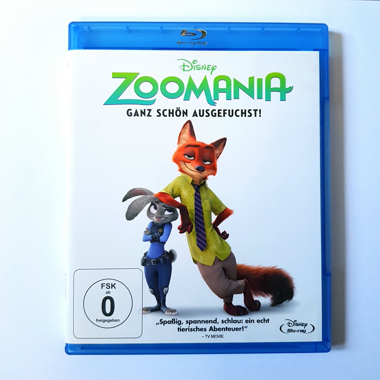 Disney Zoomania - Ganz schön ausgefuchst! - Blu Ray Zustand sehr gut