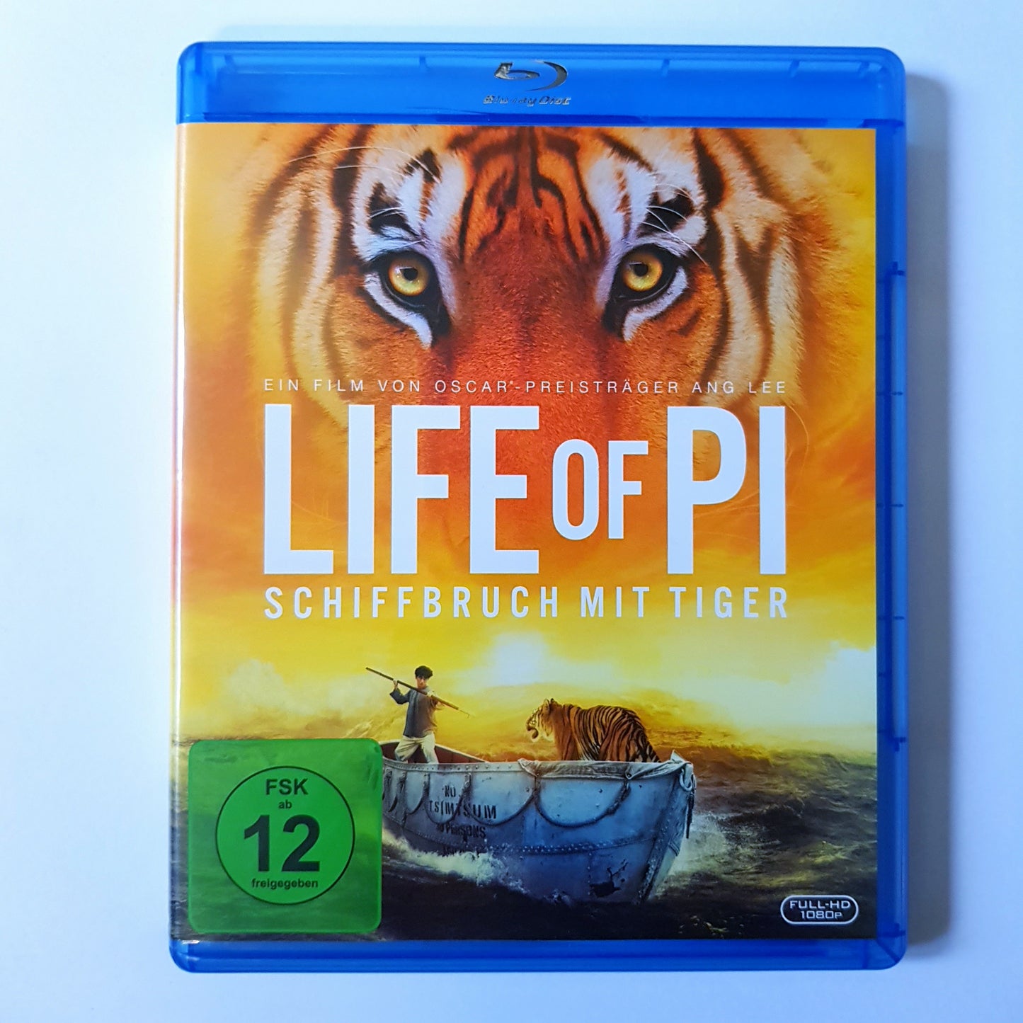 Life of Pi - Schiffbruch mit Tiger - Blu Ray Zustand sehr gut