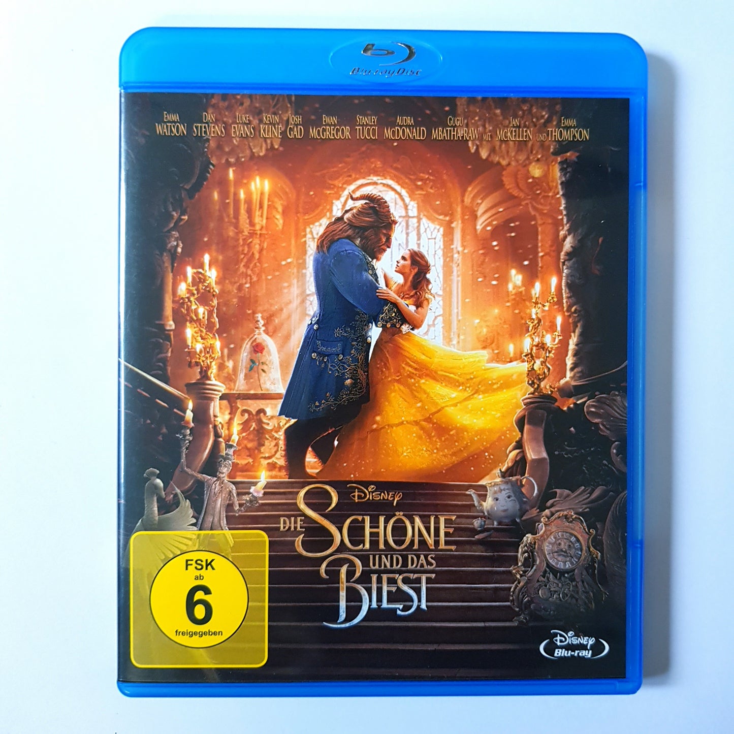 Disney Die Schöne und das Biest - Emma Watson - Blu Ray Zustand sehr gut