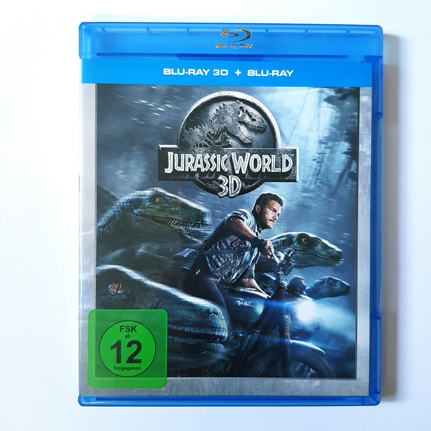 Jurassic World 3D - Chris Pratt - Blu Ray 3D + Blu Ray Zustand sehr gut