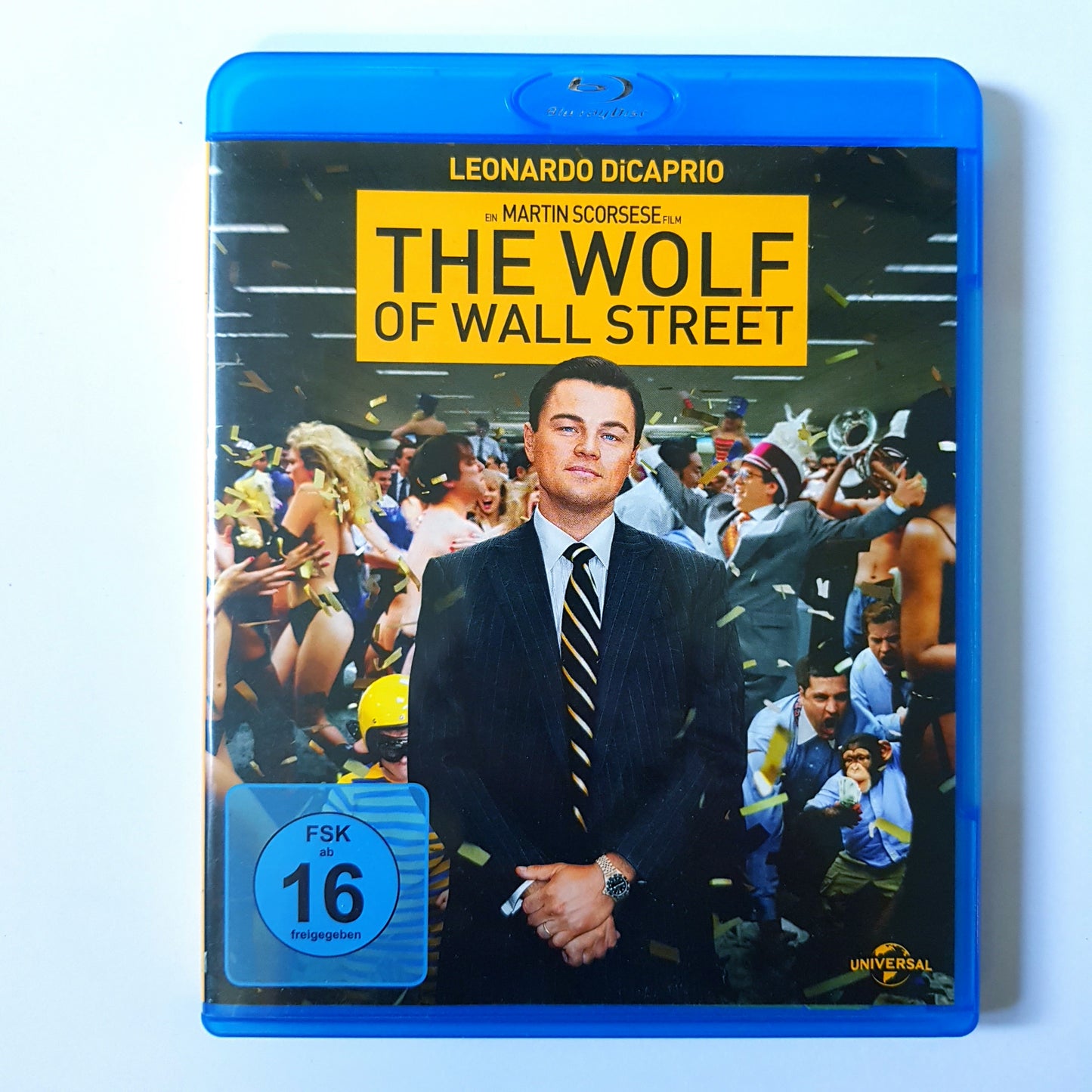 The Wolf of Wall Street - Leonardo DiCaprio - Blu Ray Zustand sehr gut