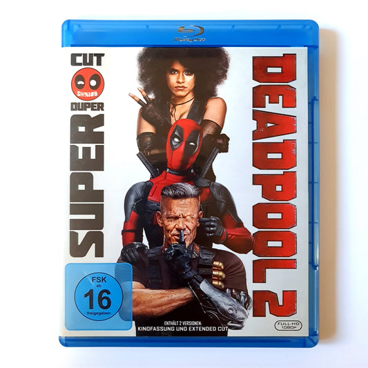 Deadpool 2 - Ryan Reynolds - Blu Ray Zustand sehr gut