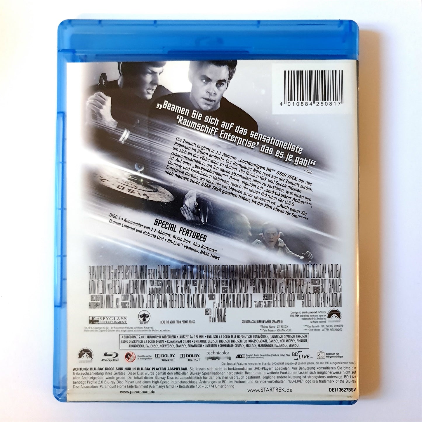 Star Trek - Blu Ray Zustand sehr gut