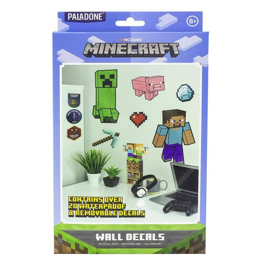 Minecraft Wall Decals Wandsticker Aufkleber Wandtatoo Kinderzimmer selbstklebend