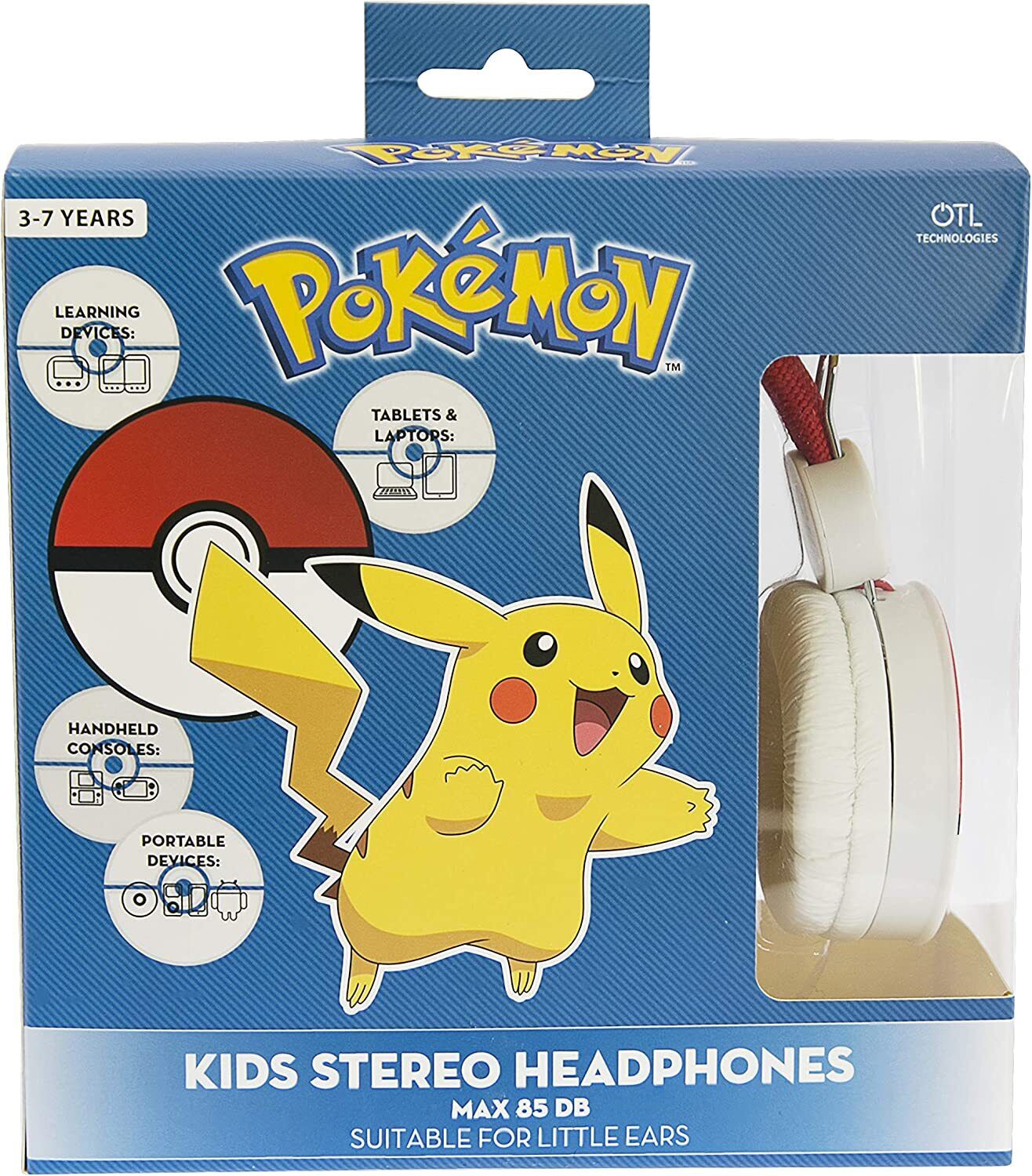 Pokemon Kids Headset Headphones Kopfhörer