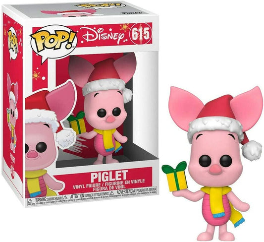 FUNKO POP - Disney #615 Piglet Christmas Vinyl Figur NEU