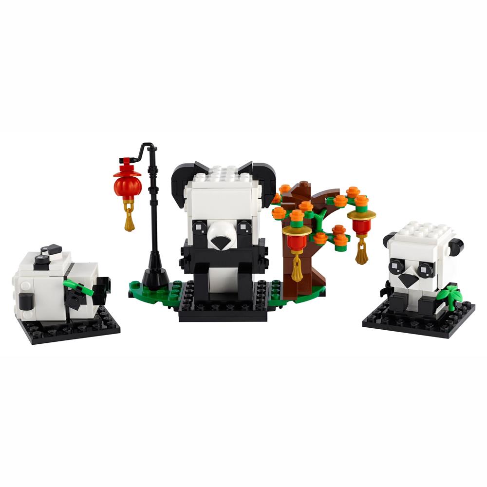 LEGO 40466 - Pandas fürs chinesische Neujahrsfest - Brickheadz - NEU OVP