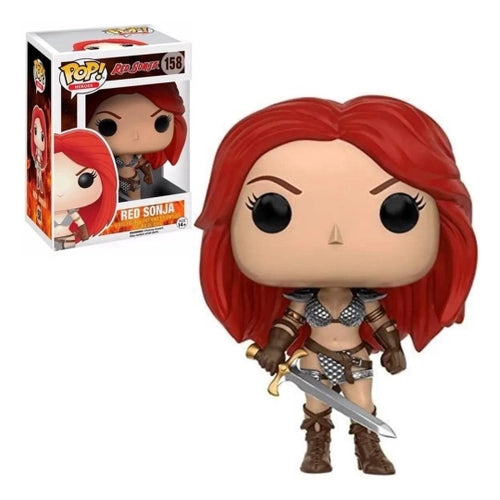 FUNKO POP Red Sonja #158 Red Sonja Vinyl Figur NEU