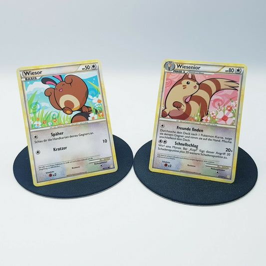 Pokemon Cards Wiesor 80/123 Wiesenior 21/123 HG & SS 2010 Near Mint