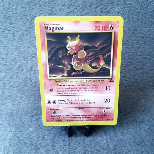 Pokemon - Magmar 39/62 - Fossil Set 2000 - NEAR MINT