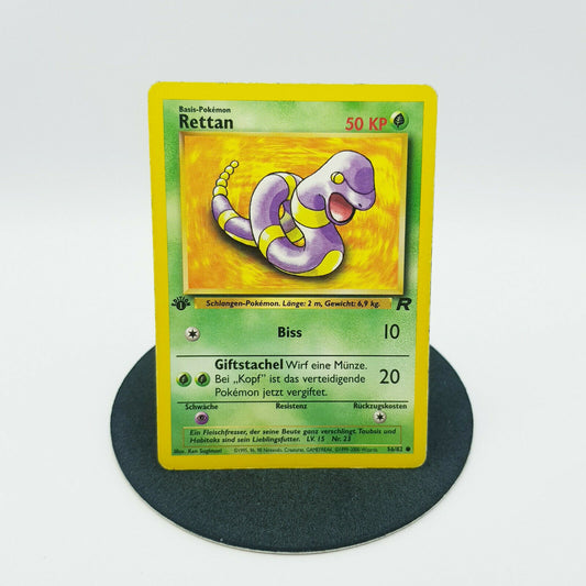 Pokemon Karte - Rettan 56/82 1. Edition Team Rocket 2000 Near Mint