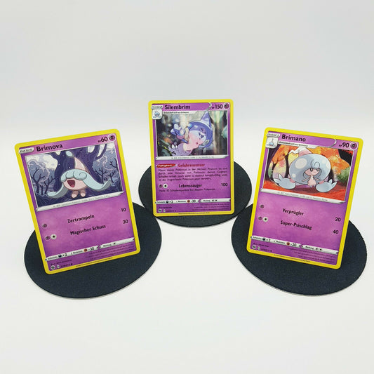 Pokemon Karten - Brimova 018/073 Brimano 019/073 Silembrim 020/073 holo MINT