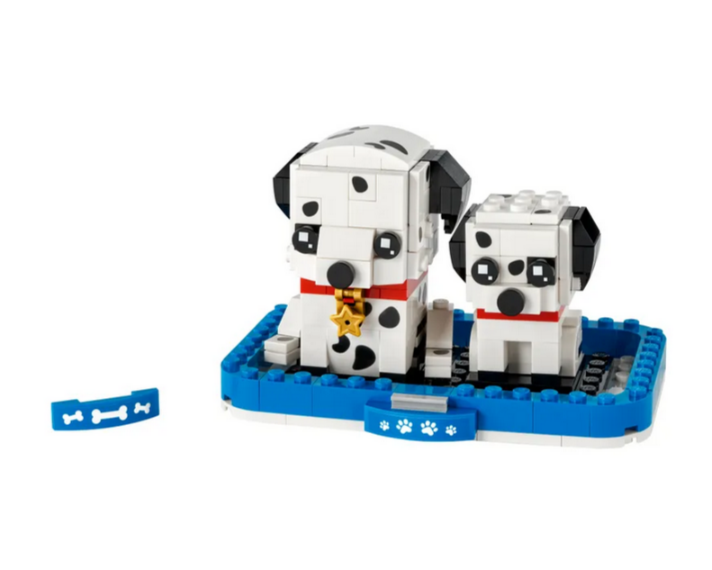 LEGO Brickheadz 40479 Dalmatiner Brick Headz Pets Serie Welpe Hunde Nr. 131,132