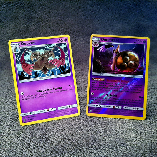 Pokemon - Duokles 94/236 & Durengard 95/236 - HOLO MINT deutsch