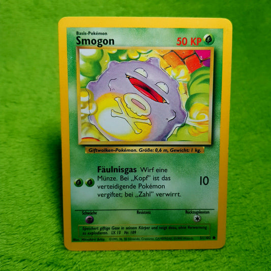 Pokemon - Smogon 51/102 - Base Set (1999) - MINT