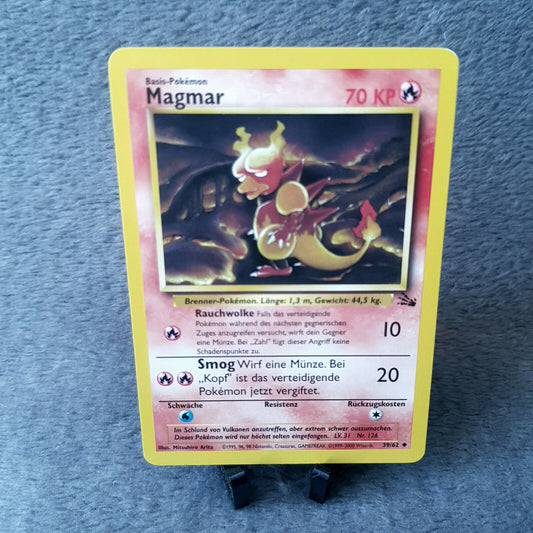 Pokemon - Magmar 39/62 - Fossil Set 2000 - MINT