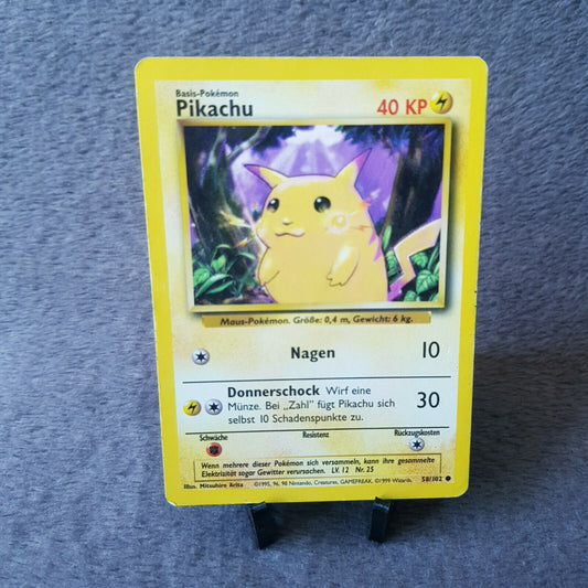 Pokemon - Pikachu 58/102 - Base Set 1999 - NEAR MINT