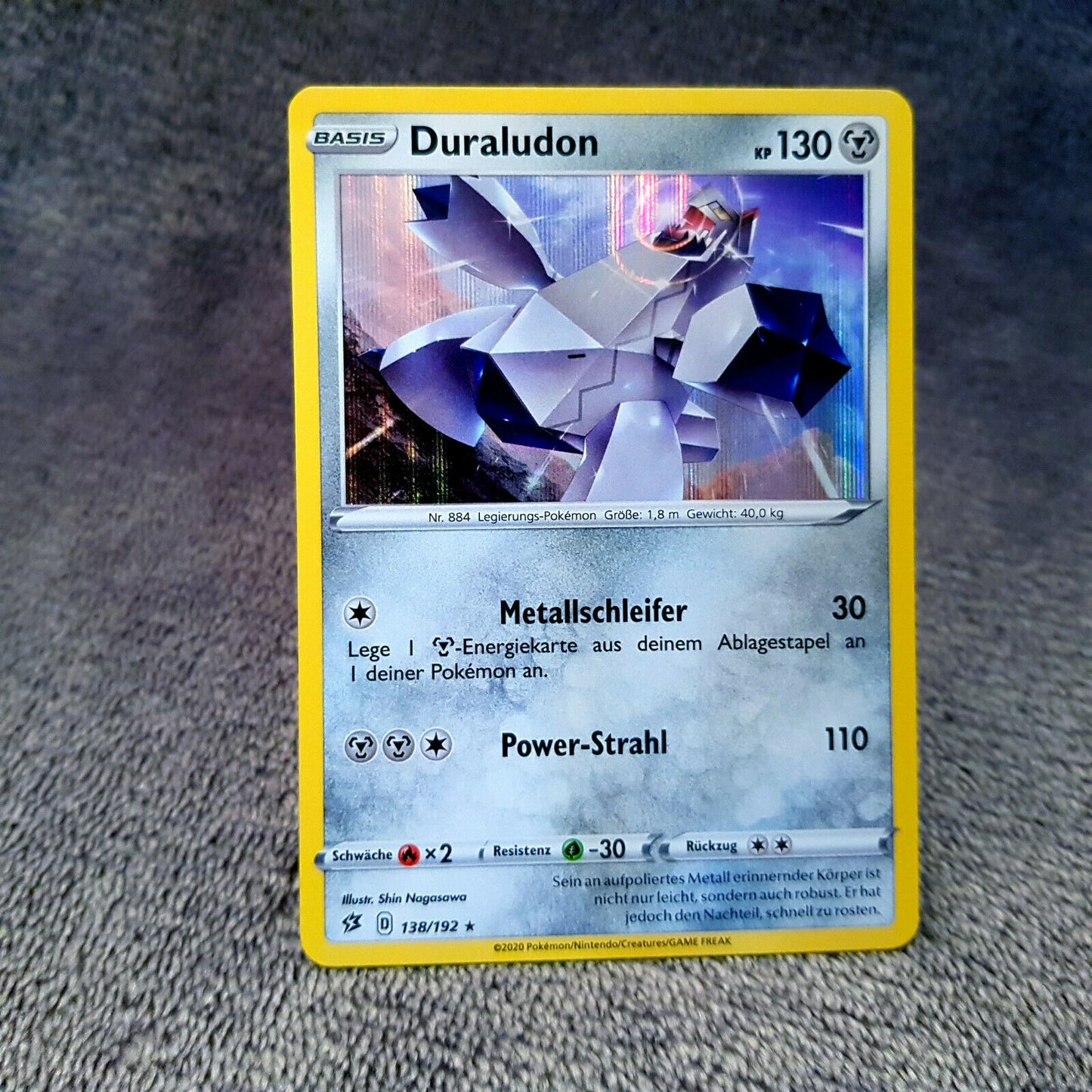 Pokemon - Duraludon 138/192 - S & S Clash der Rebellen 2020 - HOLO MINT deutsch