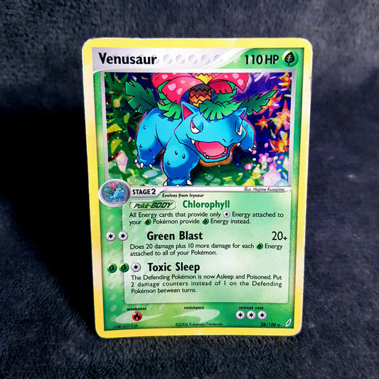 Pokemon - Venusaur 28/100 rare HOLO - EX Crystal Guardians (2006) - EN