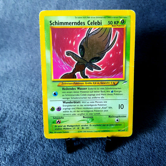 Pokemon - Schimmerndes Celebi 106/105 - secret rare holo - Neo Destiny 2002