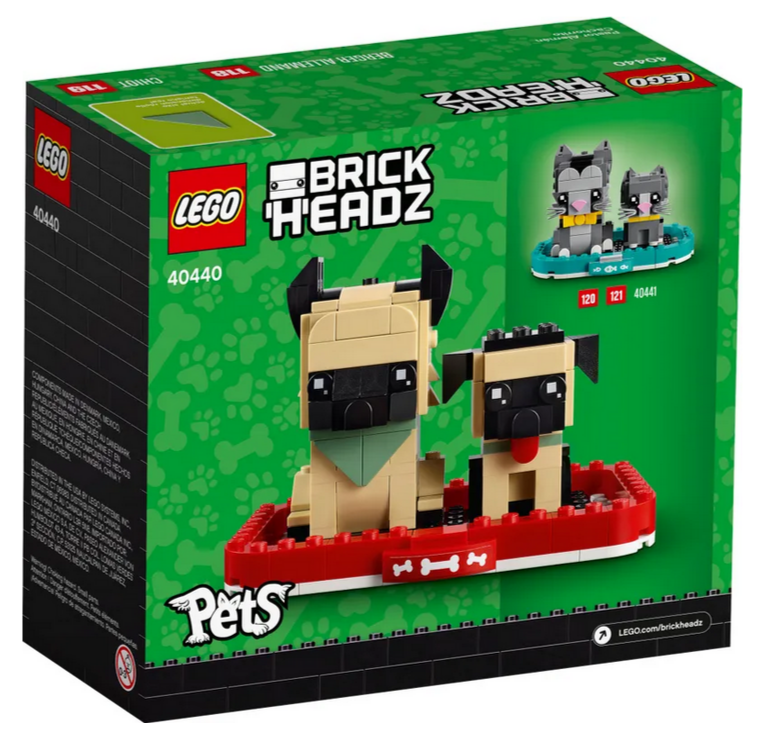 Lego BrickHeadz Set 40440 Deutscher Schäferhund NEU & OVP Hund Kinder Spielzeug