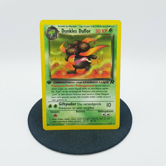 Pokemon Karte - dunkles Duflor 36/82 1. Edition Team Rocket 2000 Near Mint