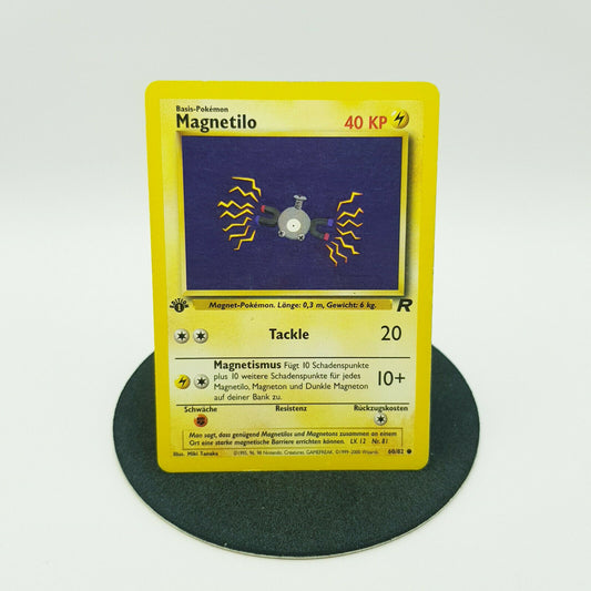 Pokemon Karte - Magnetilo 60/82 1. Edition Team Rocket 2000 Near Mint