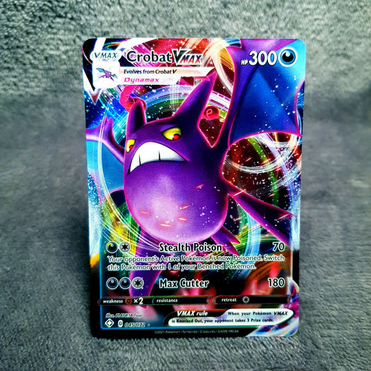 Pokemon - Crobat Vmax 45/72 HOLO - Shining Fates (2021) - MINT