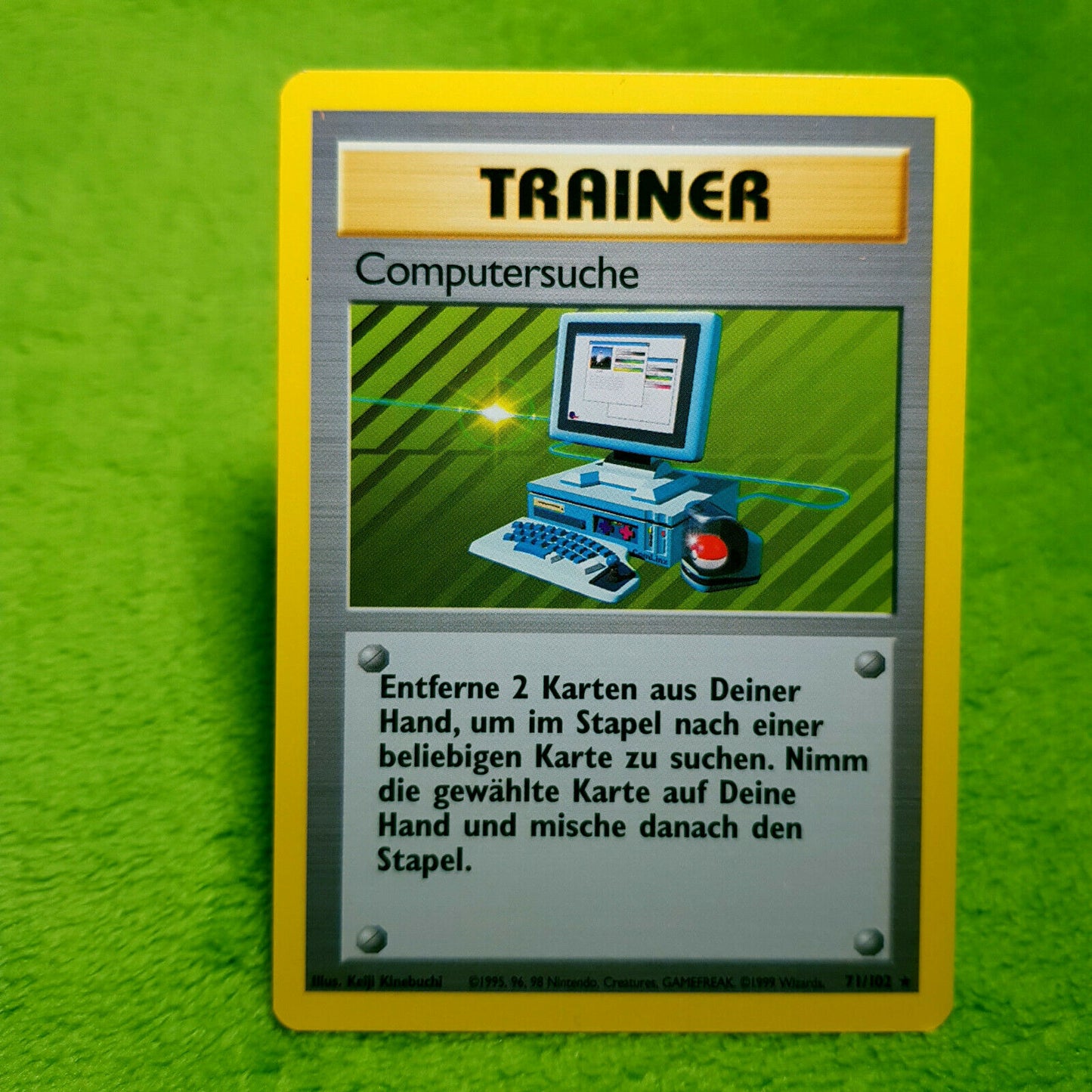 Pokemon - Computersuche 71/102 rare - Base Set (1999) - MINT
