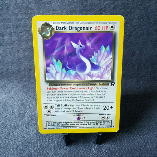 Pokemon - Dark Dragonair 33/82 - Team Rocket (2000) - englisch - GOOD