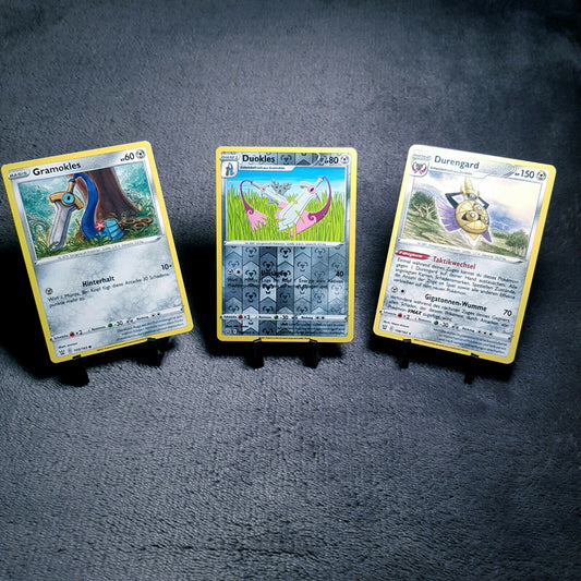 Pokemon Karten | Gramokles 105/163 & Duokles 106/163 holo & Durengard 108/163