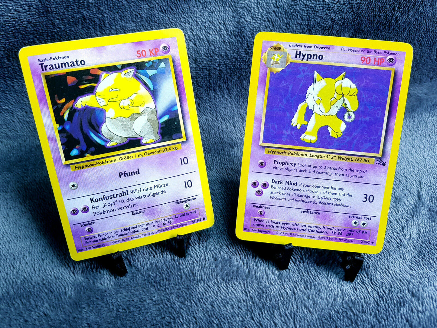 Pokemon Full Set | Traumato 49/102 & Hypno 23/62